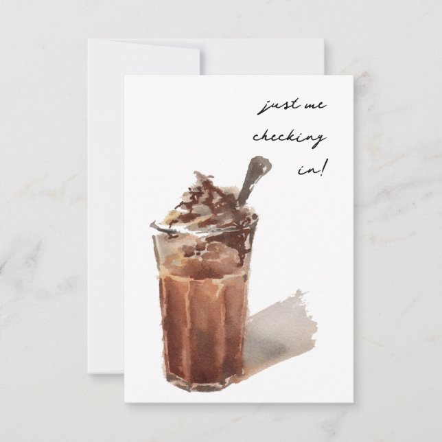 Tarjeta de color Mocha Frappe (Anverso)