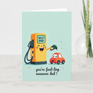 Tarjeta de combustible impresionante para el Día d