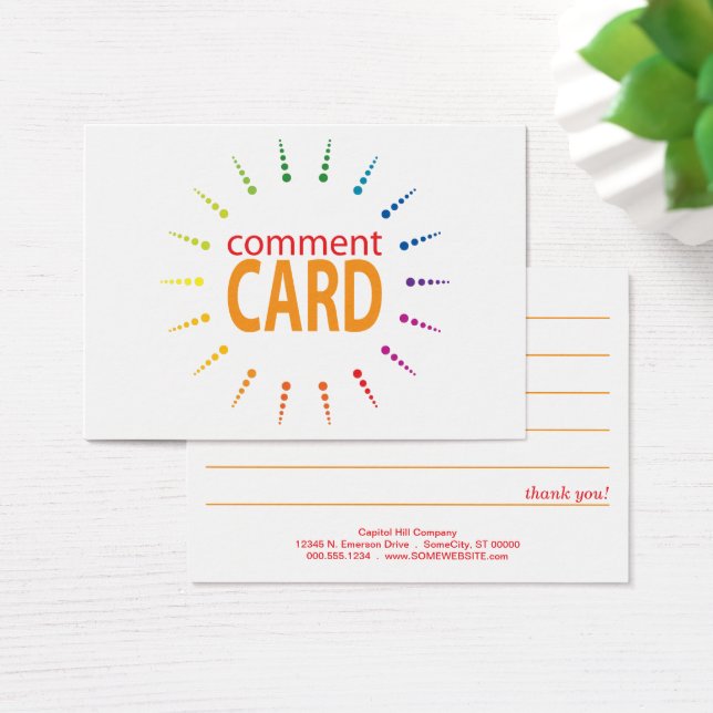 tarjeta de comentario arinbowBurst (Escritorio)