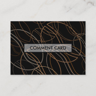 tarjeta de comentario de soplo de grano de café