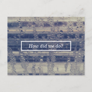 tarjeta de comentario de ventana de invierno