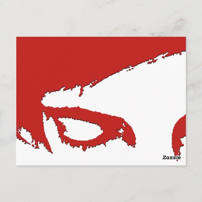 tarjeta de comentarios de estilo emo (Reverso)