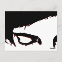 tarjeta de comentarios de estilo emo