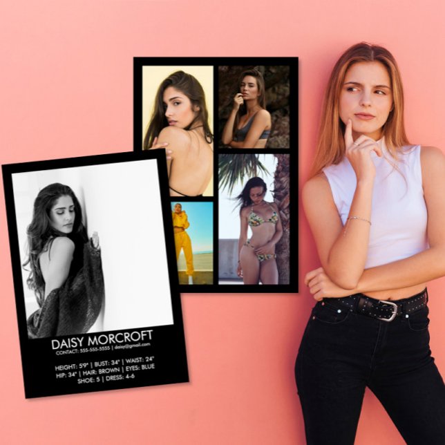 Tarjeta de comp de foto de actor modelo profesiona (Subido por el creador)