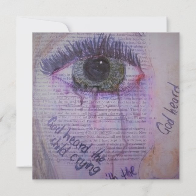 Tarjeta de compasión por el dolor, la pérdida y la (Anverso)