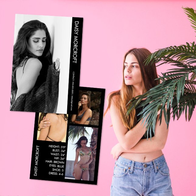 Tarjeta de Competición de Foto de Actor Modelo Pro (Subido por el creador)