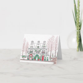 Tarjeta de compras de vacaciones