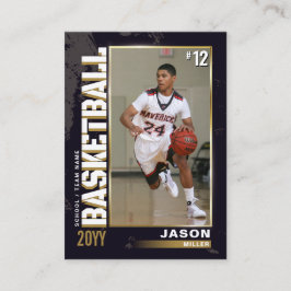 Tarjeta de compraventa de baloncesto, tarjeta de j