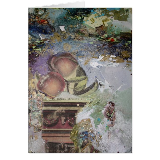 Tarjeta de comprensión del amor de la paz (Frente)