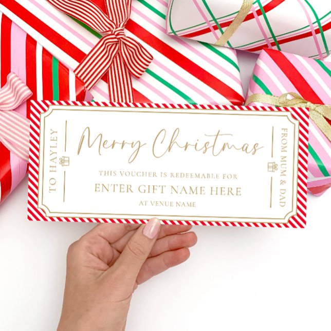 Tarjeta de comprobador de regalo para Navidades de (Subido por el creador)