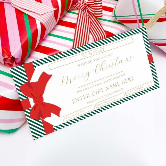 Tarjeta de comprobador de regalo para Navidades de (Subido por el creador)