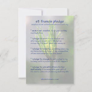 Tarjeta de compromiso de San Francisco/Carta de la