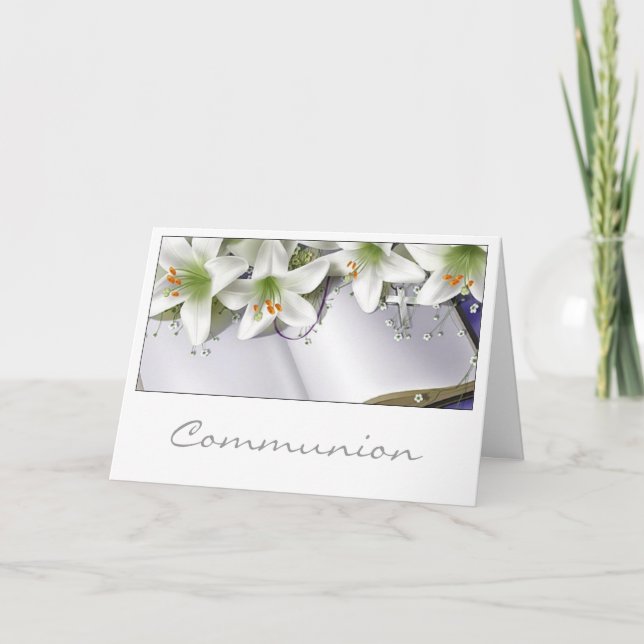 Tarjeta de Comunión (Anverso)