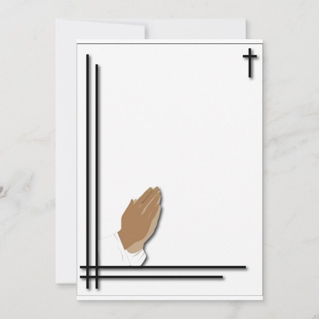 Tarjeta de condolencia (Anverso)