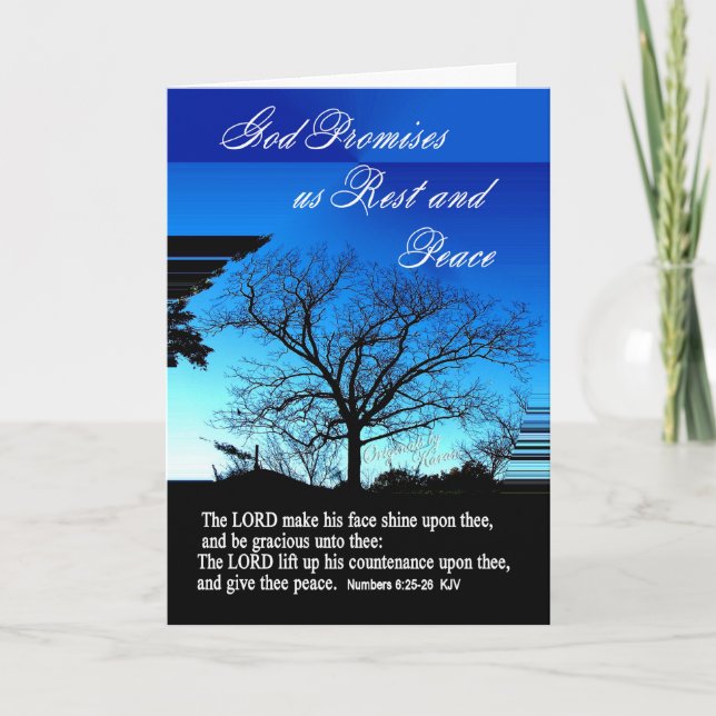 Tarjeta de condolencia (Anverso)