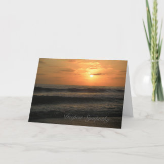 Tarjeta de condolencia