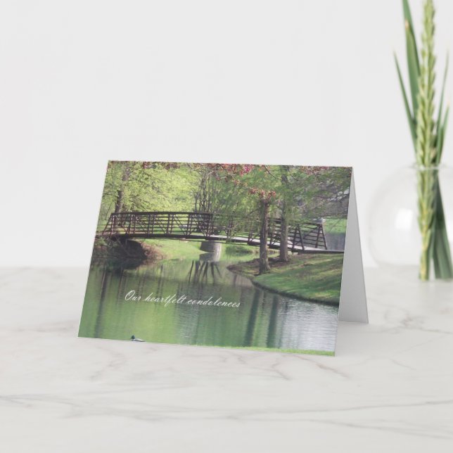 Tarjeta de condolencia (Anverso)