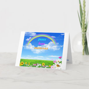 Tarjeta de condolencia