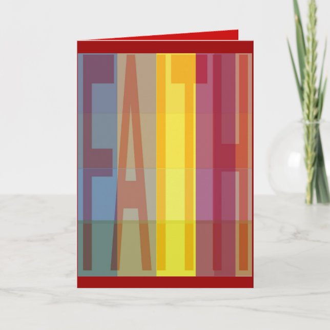 Tarjeta de Condolencia de Fe (Anverso)