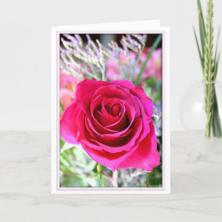 Tarjeta de condolencia de la flor
