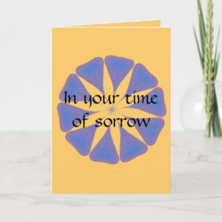 Tarjeta de condolencia de Seaglass