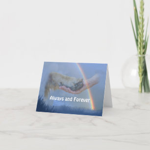 Tarjeta de condolencia del perro