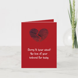 tarjeta de condolencia del perro por el