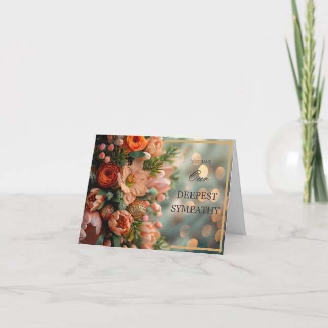 Tarjeta de condolencias (Anverso)