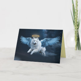 Tarjeta de condolencias Ángel Samoyedo