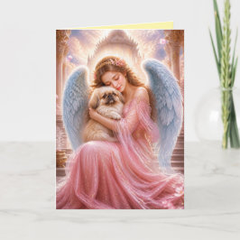 Tarjeta de condolencias de Pekinés