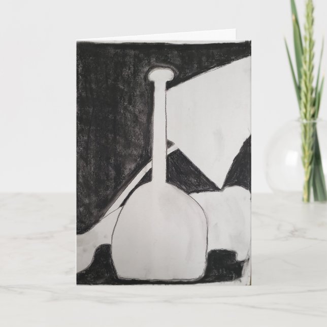 Tarjeta de condolencias «Hasta la primavera» (Anverso)