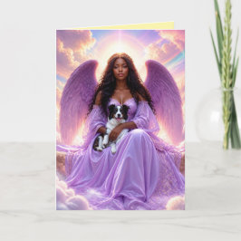 Tarjeta de condolencias para Border Collie