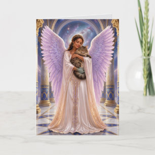 Tarjeta de condolencias para gato Maine Coon 4