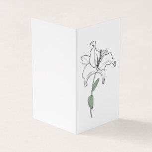 Tarjeta de condolencias para libios blancos