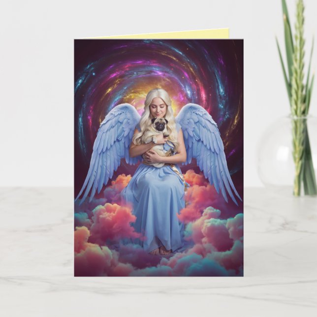 Tarjeta de condolencias para Pug (Anverso)