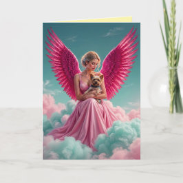 Tarjeta de condolencias para Yorkie