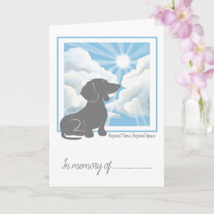 Tarjeta de condolencias por pérdida de mascota - D