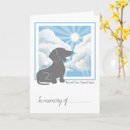 Tarjeta de condolencias por pérdida de mascota - D