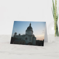 Tarjeta de condolencias "Puesta de sol de confirma