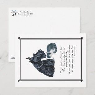 Tarjeta de condolencias PUPs
