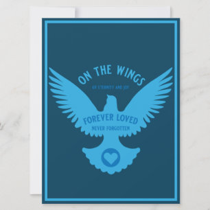 Tarjeta de condolencias Sensitive In Loving Memory