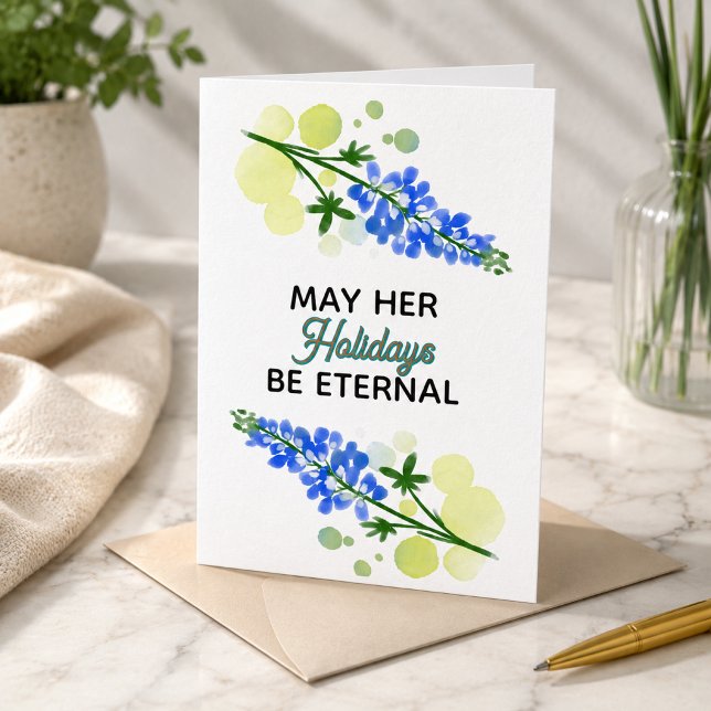 Tarjeta de condolencias simple de eucalipto verde (Subido por el creador)