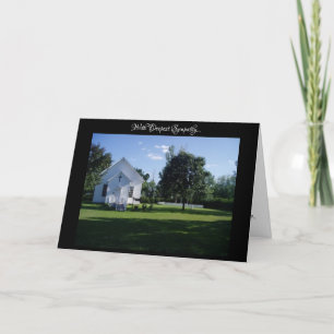 Tarjeta de condolencias «Village Churchyard»