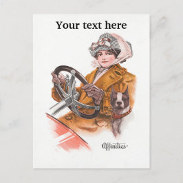 Tarjeta de conductor femenina