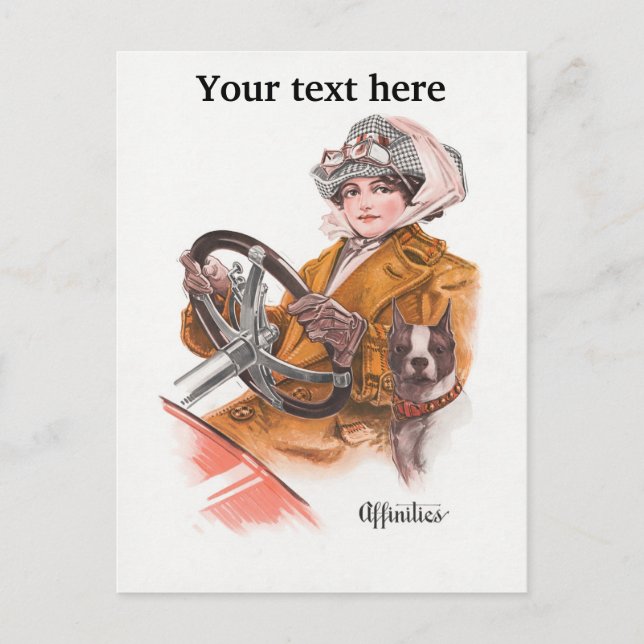 Tarjeta de conductor femenina (Anverso)