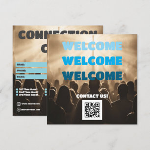 Tarjeta de conexión de la Iglesia Luz de la Comuni