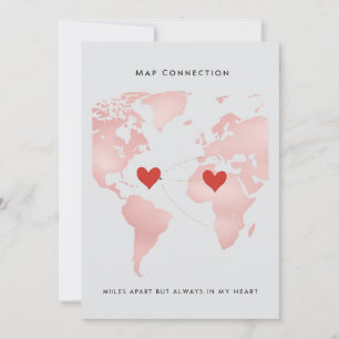 Tarjeta de conexión de mapa