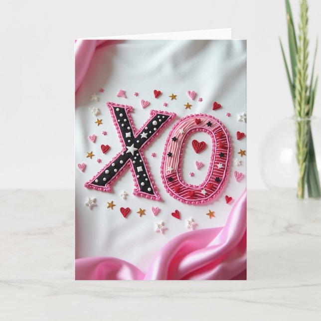 Tarjeta de Confección Dulce Xo (Anverso)
