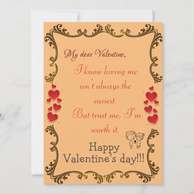 Tarjeta de confía en mí (Anverso)