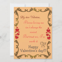 Tarjeta de confía en mí